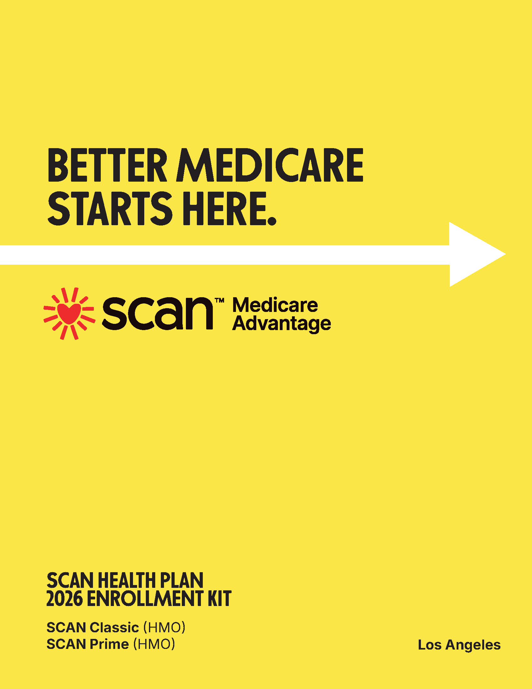 SCAN Health Packet Cover Image